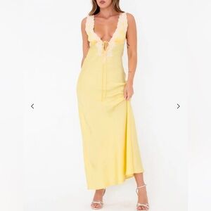 Yellow Venice Maxi Dress